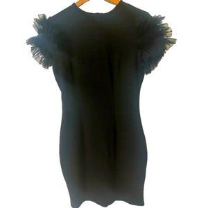Little black party dress. Very flattering and stretchy